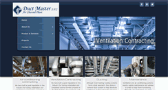 Desktop Screenshot of ductmasterbh.com